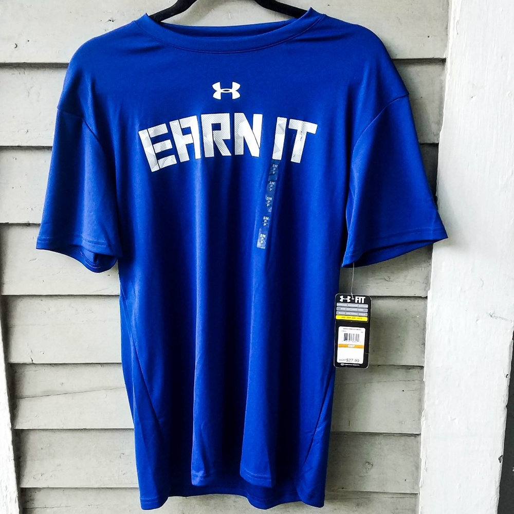 NEW Under Armour Blue Shirt